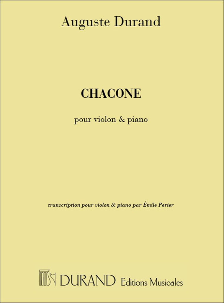 Chaconne Vl-Piano